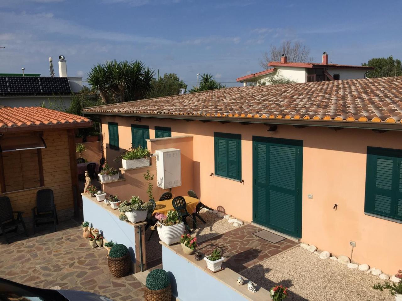 Aquila Di Mare Villa Fiumicino Exterior foto